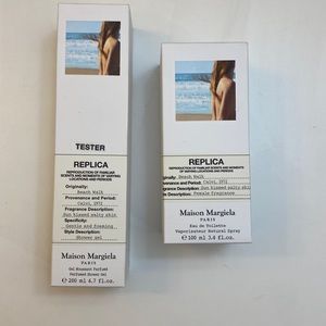 Never used replica beach walk perfume and body lotion